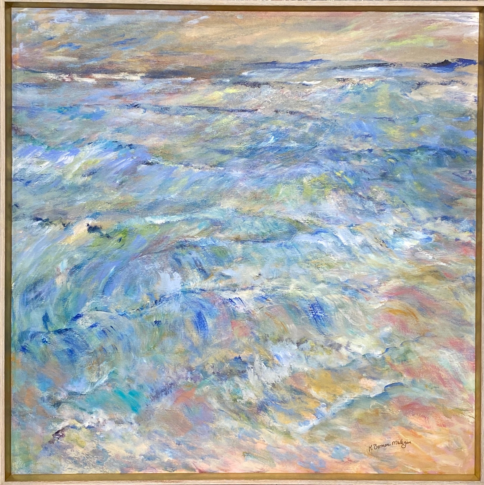 acrylic painting on canvas